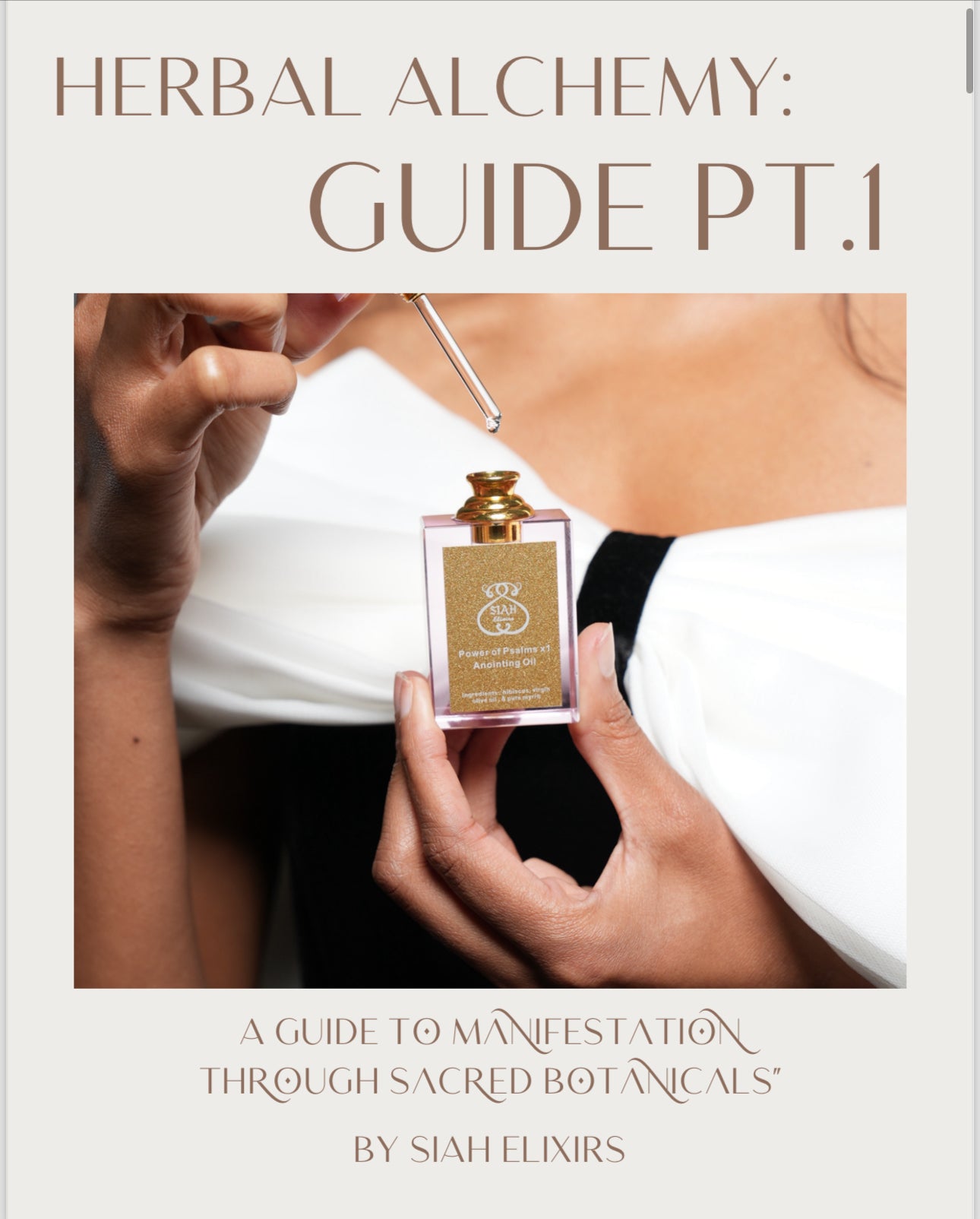 Herbal Alchemy Guide Part I Ebook